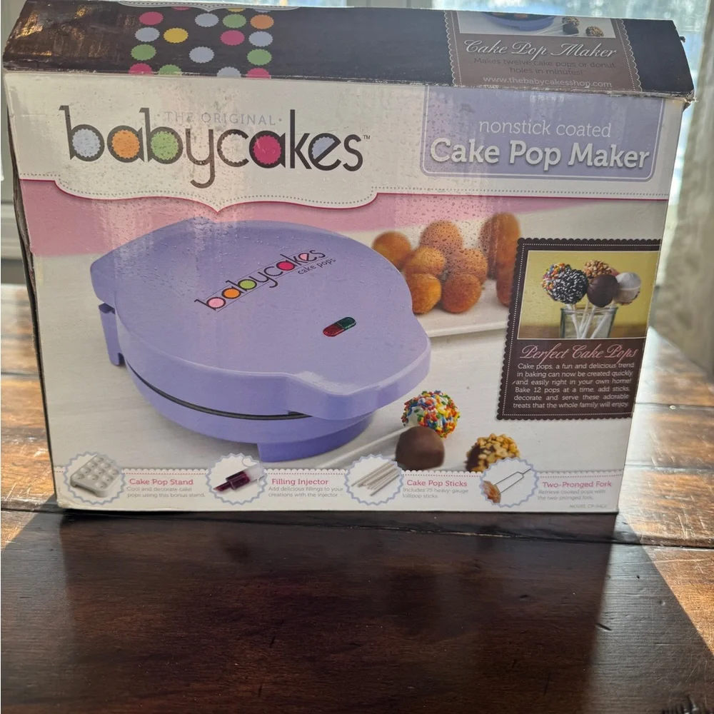 Original Babycakes Cake Pop Maker in Purple